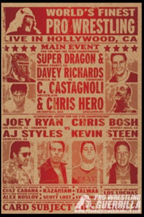 PWG: Card Subject To Change 2 2006 official movie poster