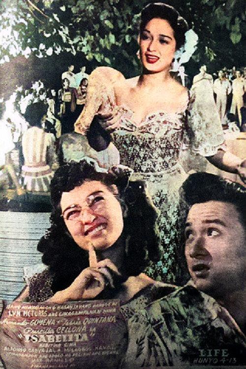Isabelita 1952 official movie poster