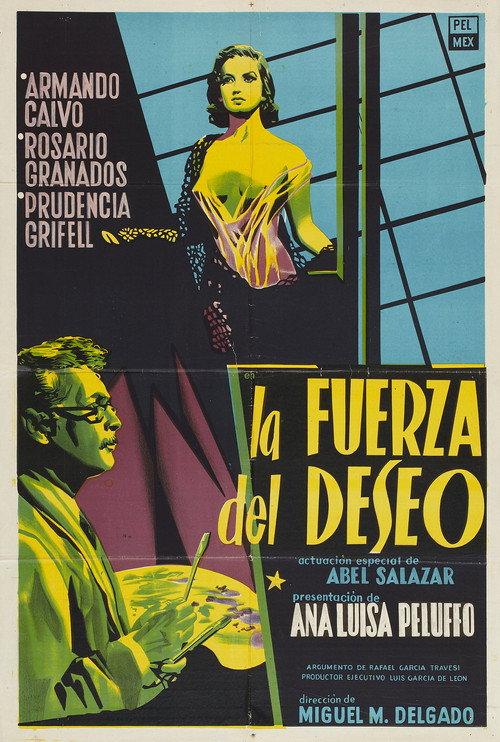 The Force of Desire 1955 official movie poster