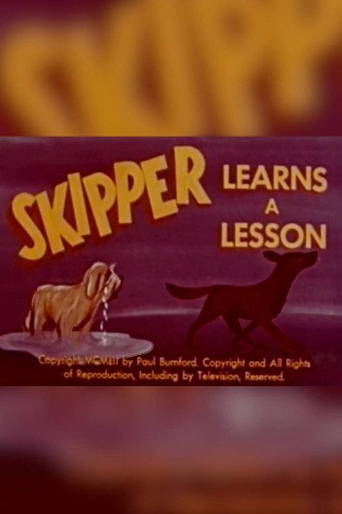 Skipper Learns A Lesson 1952 official movie poster