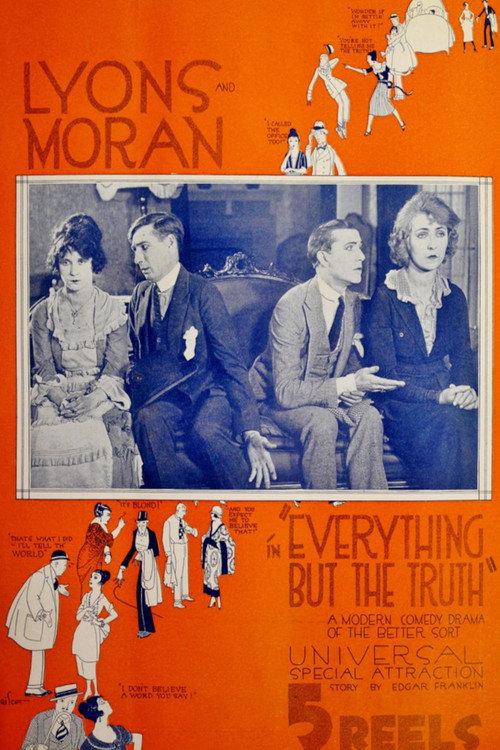Everything But the Truth 1920 official movie poster