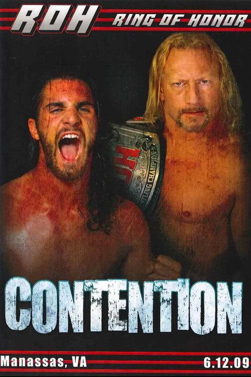 ROH: Contention 2009 official movie poster