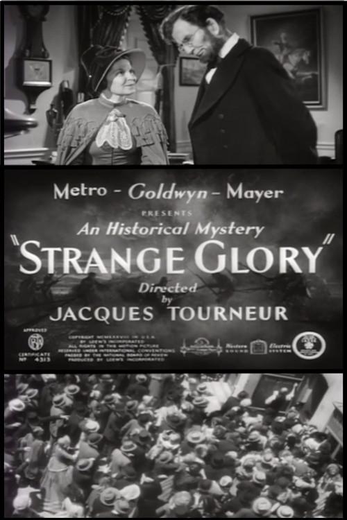 Strange Glory 1938 official movie poster