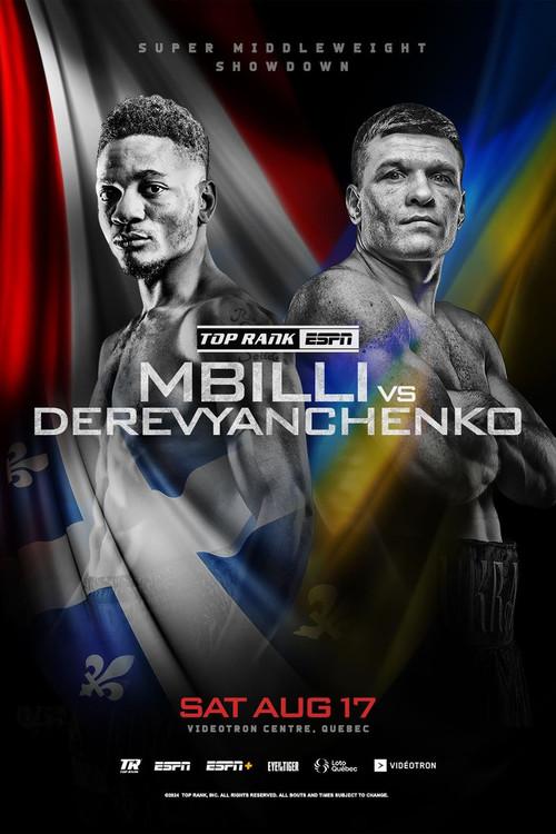 Christian Mbilli vs. Sergiy Derevyanchenko 2024 official movie poster