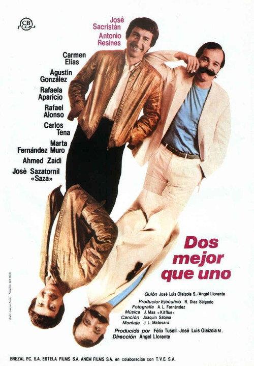 Dos mejor que uno 1984 official movie poster