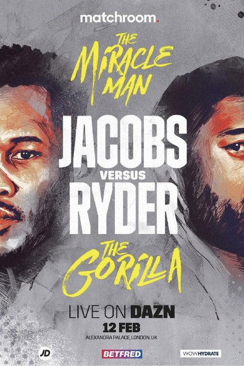 Daniel Jacobs vs. John Ryder 2022 official movie poster