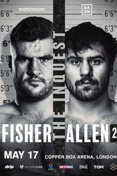 Johnny Fisher vs. David Allen II 2025 official movie poster