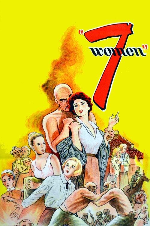 7 Women 1965 official movie poster