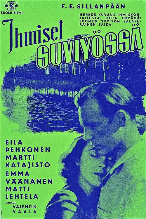 People in the Summer Night 1948 official movie poster
