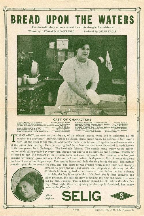 Bread Upon the Waters 1912 official movie poster