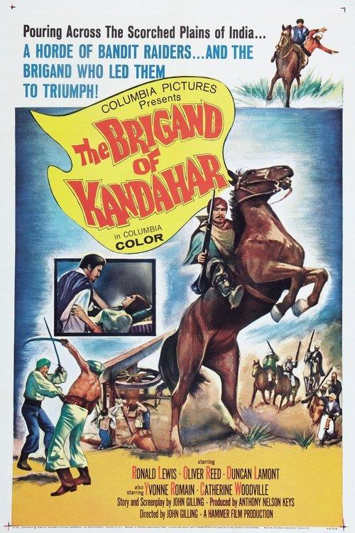 The Brigand of Kandahar 1965 official movie poster