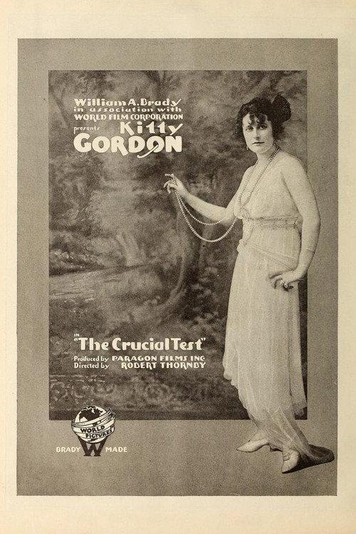 The Crucial Test 1916 official movie poster