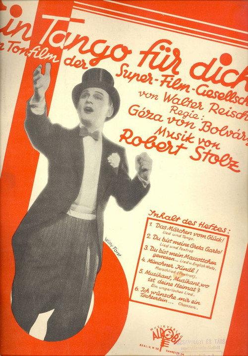 A Tango for You 1930 official movie poster
