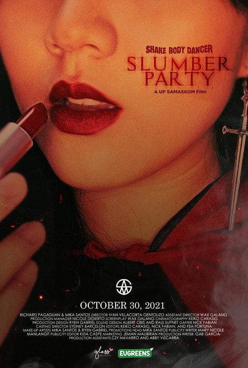 SHAKE BODY DANCER: Slumber Party 2021 official movie poster