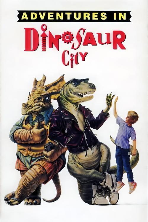 Adventures in Dinosaur City 1991 official movie poster
