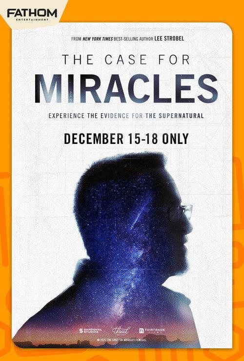 The Case for Miracles 2025 official movie poster