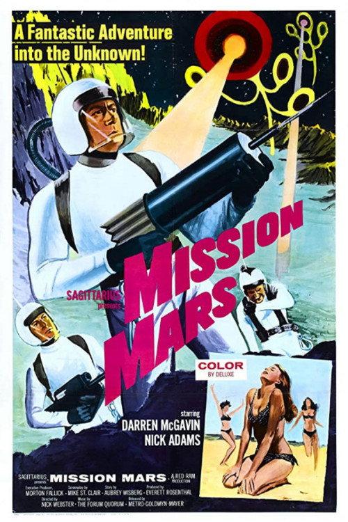Mission Mars 1968 official movie poster