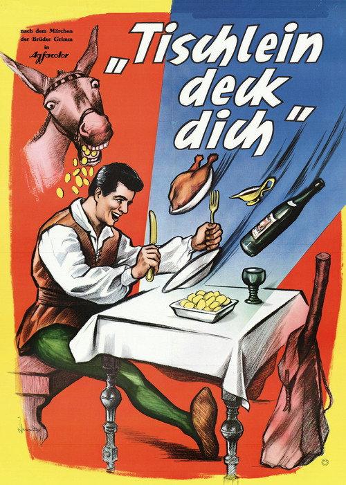 The Donkey, The Table and The Stick 1956 official movie poster