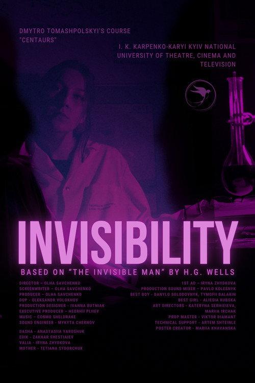 INVISIBILITY 2026 official movie poster