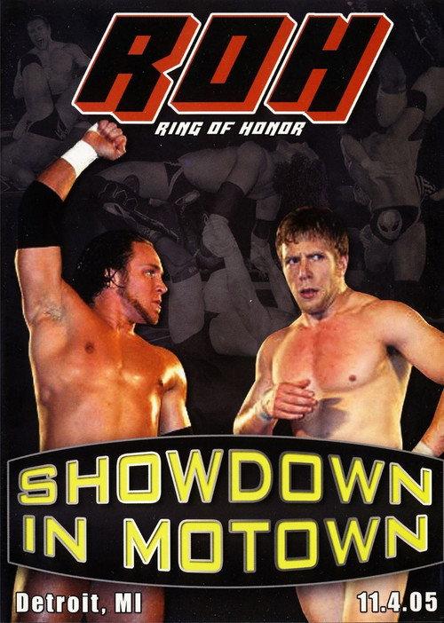 ROH: Showdown In Motown 2005 official movie poster