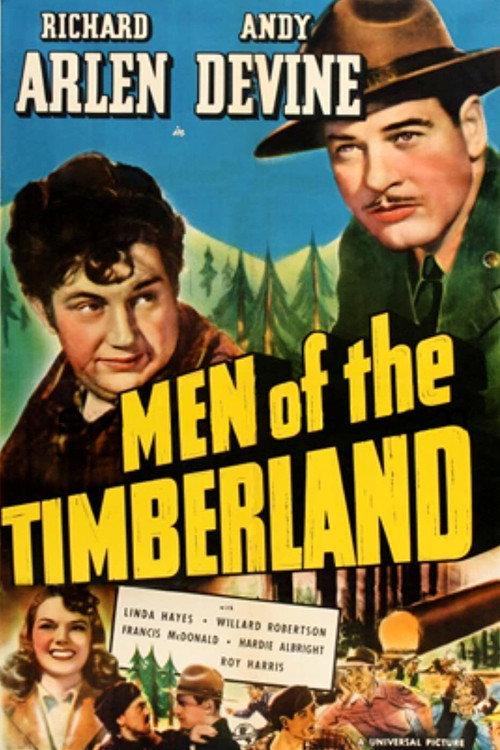 Men of the Timberland 1941 official movie poster