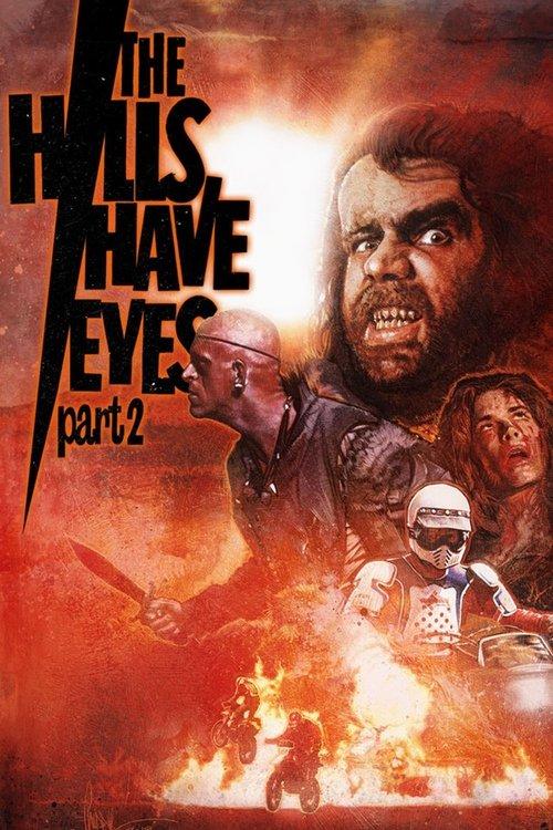 The Hills Have Eyes Part 2 1985 official movie poster