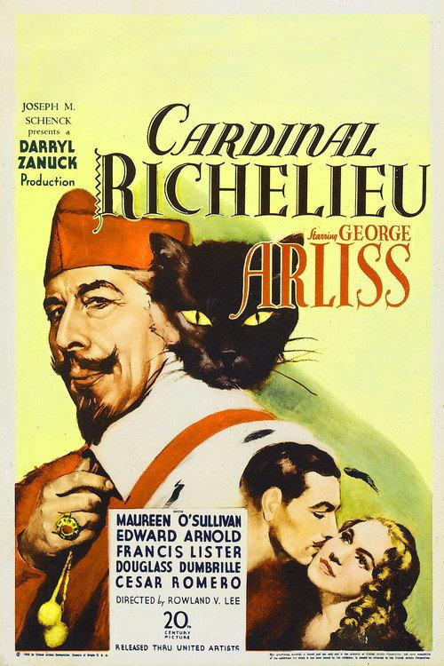 Cardinal Richelieu 1935 official movie poster