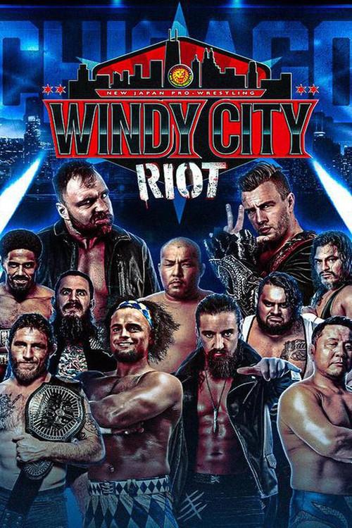 NJPW Windy City Riot 2022 2022 official movie poster