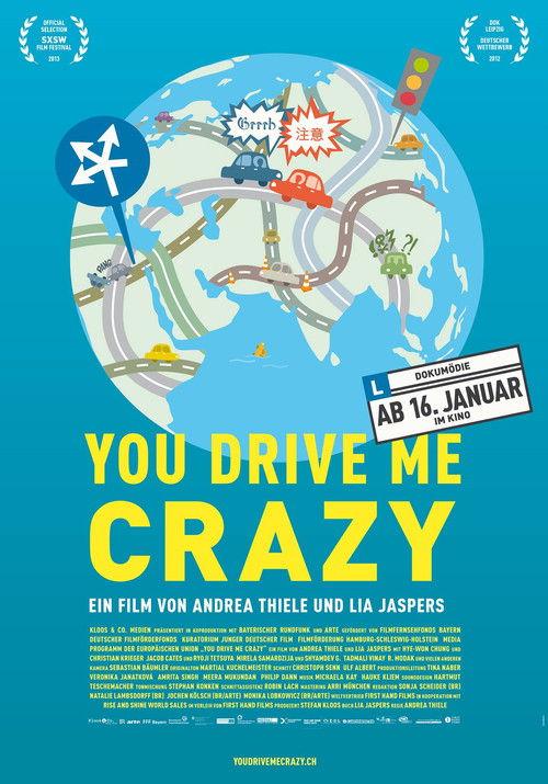 You Drive Me Crazy 2012 official movie poster