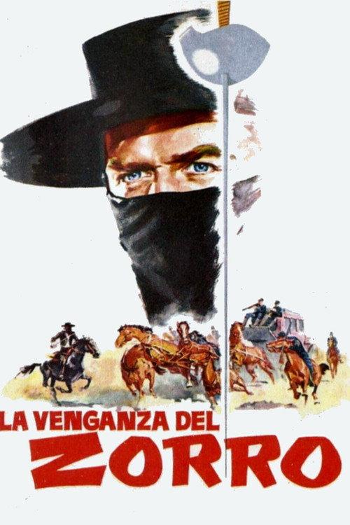 Zorro the Avenger 1962 official movie poster
