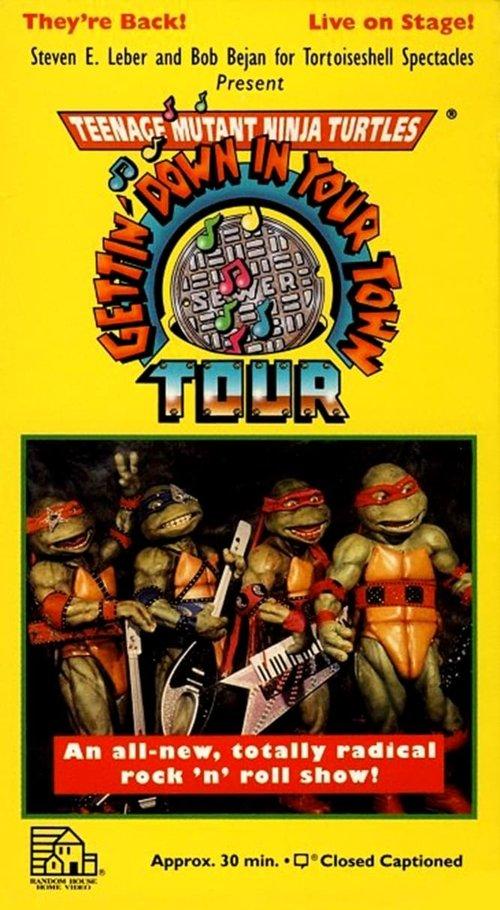 Teenage Mutant Ninja Turtles: Getting Down In Your Town 1992 official movie poster