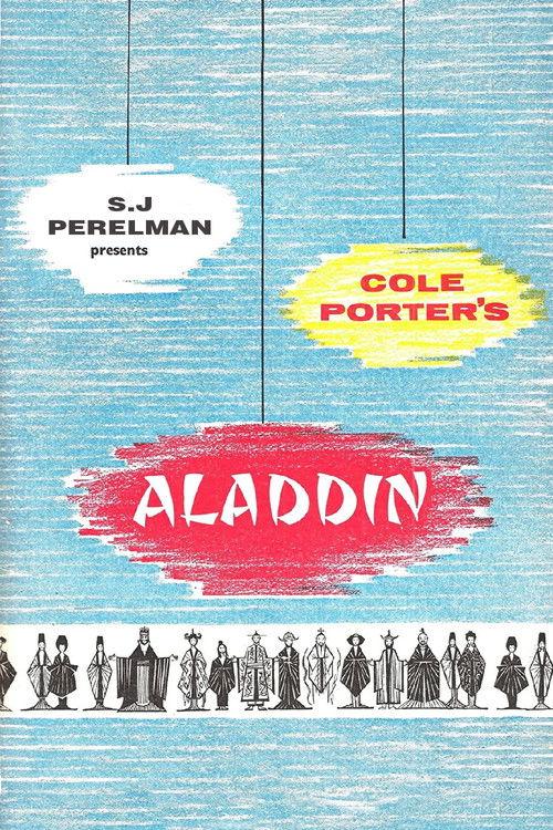 Aladdin 1958 official movie poster