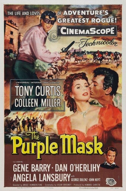 The Purple Mask 1955 official movie poster