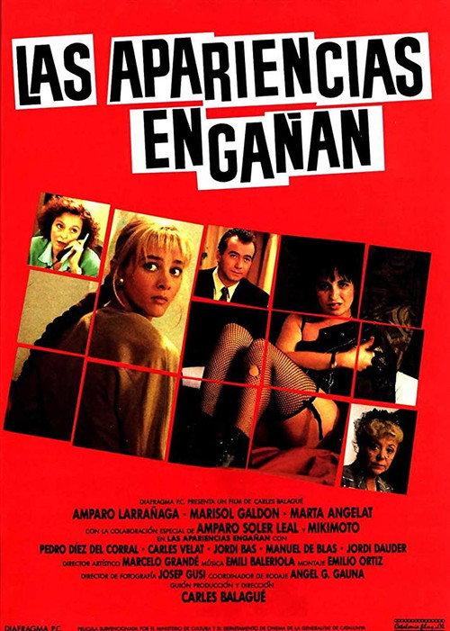 Les aparences enganyen 1991 official movie poster
