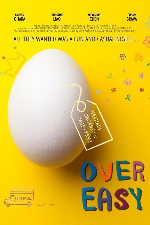 Over Easy 2023 official movie poster