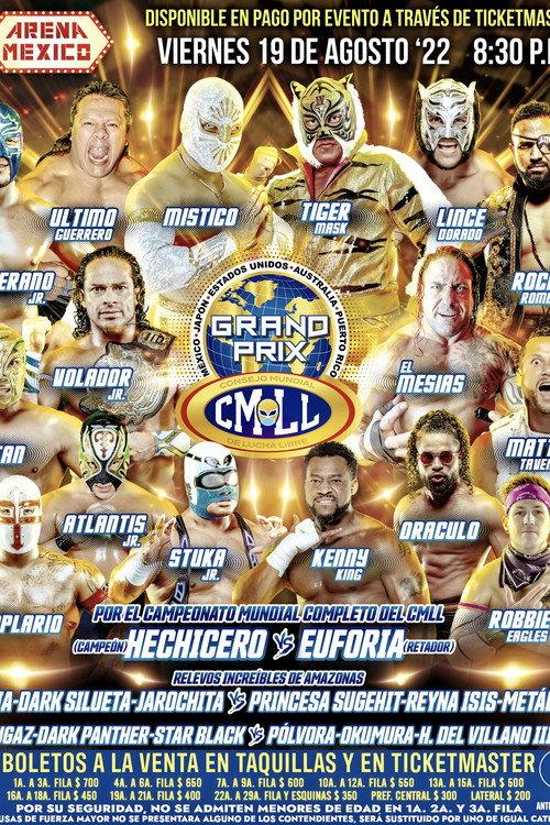 CMLL International Gran Prix 2022 official movie poster