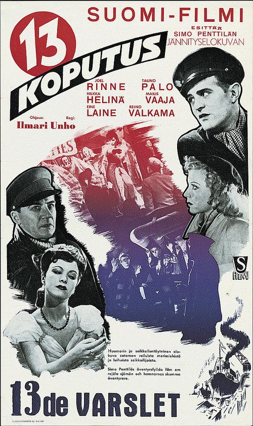 Kolmastoista koputus 1945 official movie poster