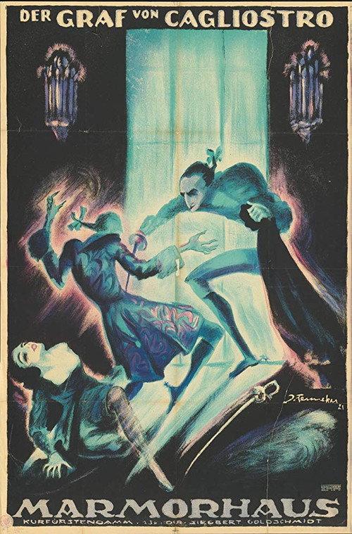 The Count of Cagliostro 1920 official movie poster