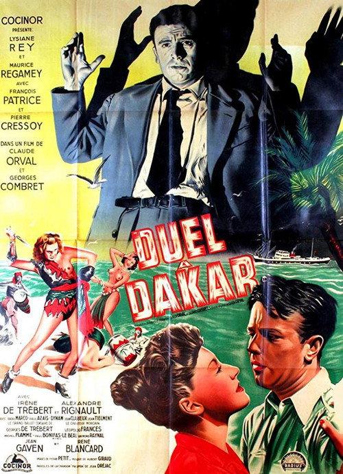 Duel à Dakar 1951 official movie poster