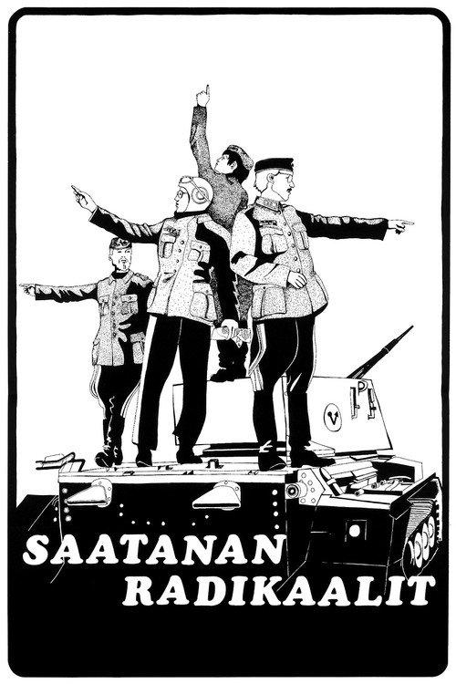Saatanan radikaalit 1971 official movie poster