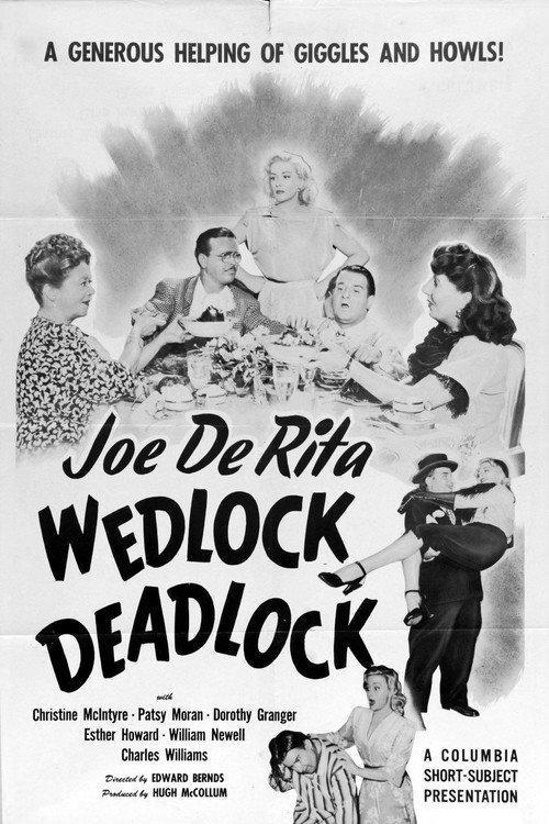 Wedlock Deadlock 1947 official movie poster