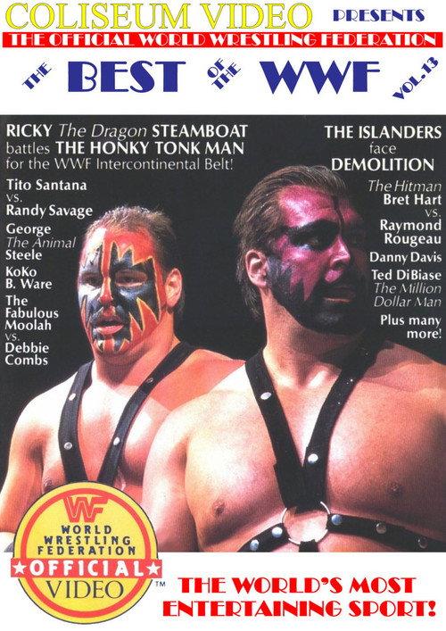 The Best of the WWF: volume 13 1987 official movie poster
