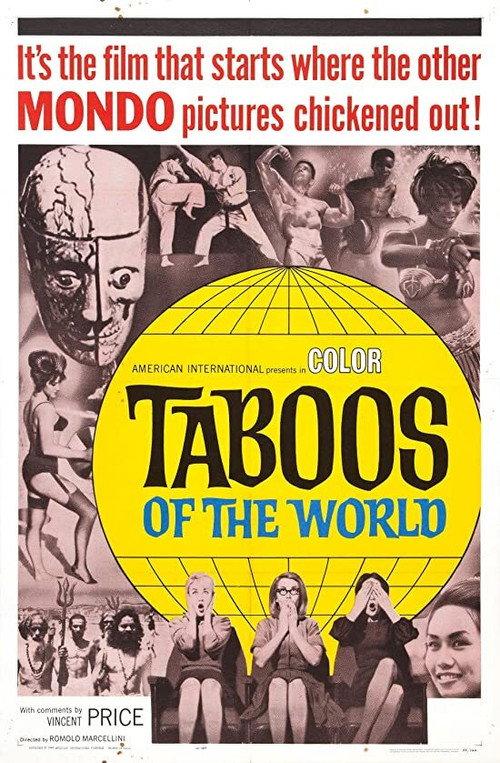 Taboos of the World 1963 official movie poster