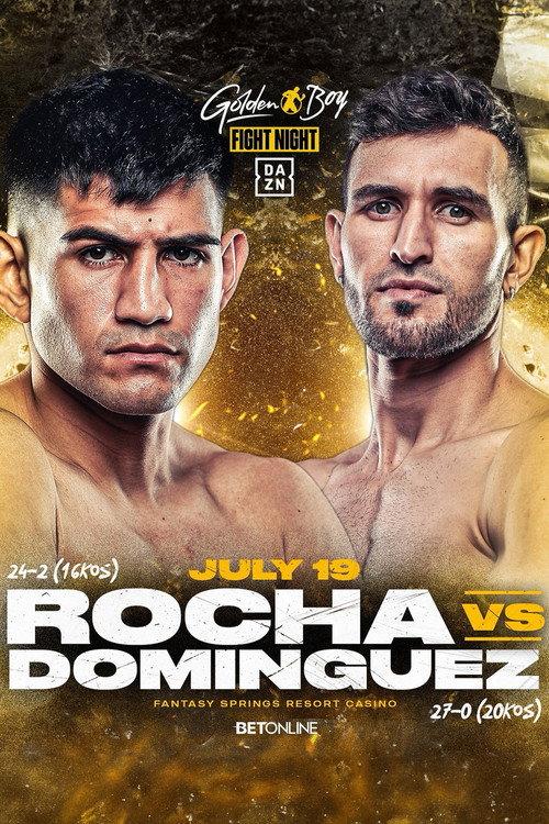 Alexis Rocha vs. Santiago Dominguez 2024 official movie poster
