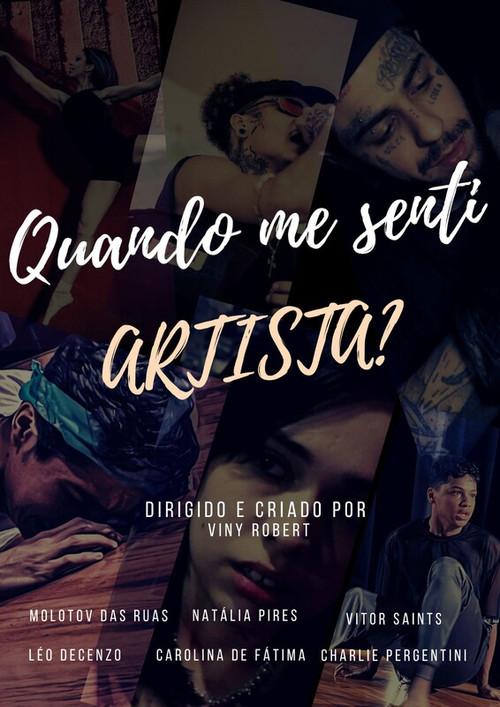 Quando me Sentir Artista? 2023 official movie poster