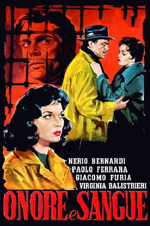 Onore e sangue 1957 official movie poster