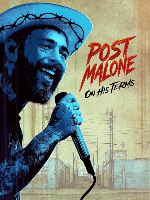 Post Malone: On His Terms 2025 official movie poster