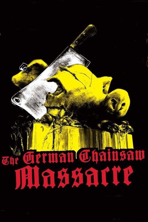 The German Chainsaw Massacre 1990 official movie poster