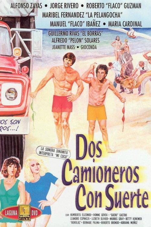 Dos camioneros con suerte 1990 official movie poster