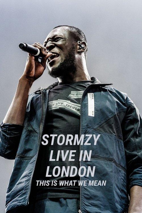 Stormzy Live in London: This Is What We Mean 2023 official movie poster
